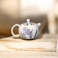 Handveredelte Mini Keramik-Teekanne mit integriertem Filter/ Hand-finished Mini ceramic Teapot with integrated filter