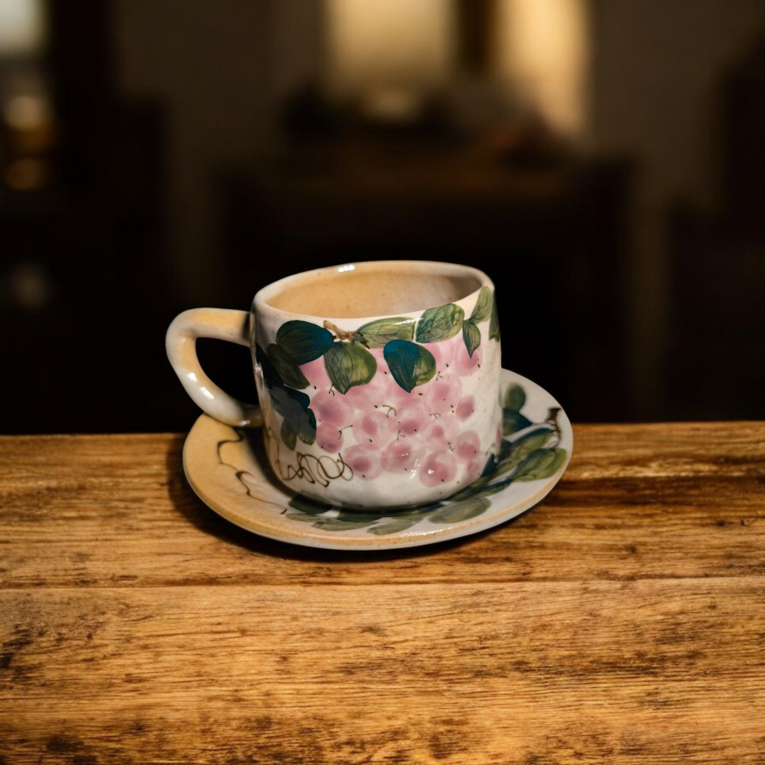 Handveredelte Keramik-Kaffeetasse / Hand-finished ceramic coffee cup