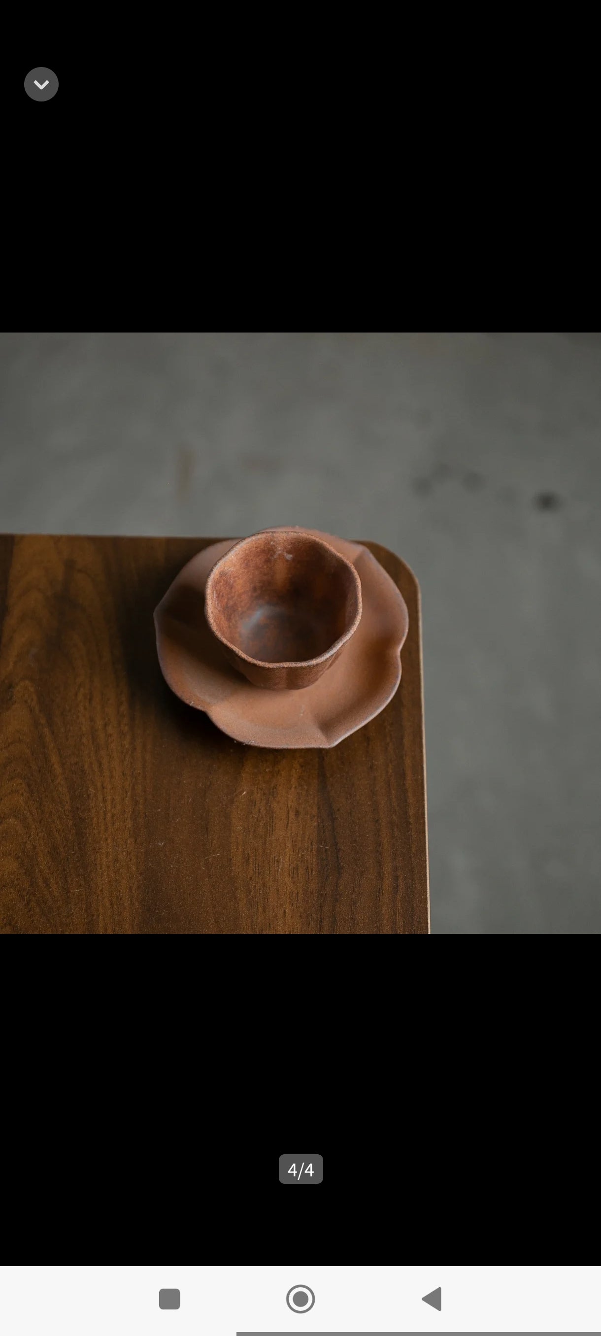 Handveredelte Keramik-Kaffeetasse / Hand-finished ceramic coffee cup