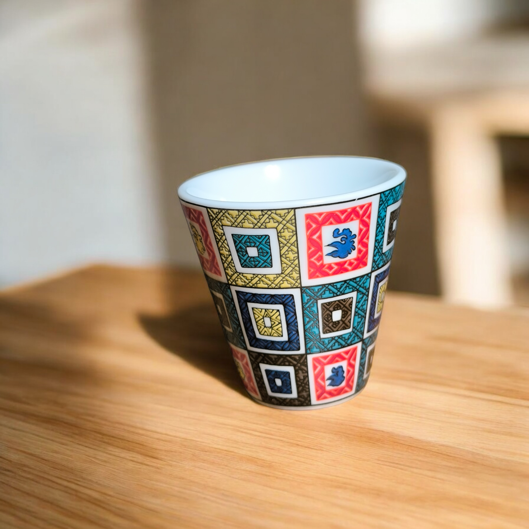 Handveredelte Keramik- Espresso Kaffeetasse / Hand-finished ceramic Espresso coffee cup
