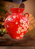 Handveredelte Keramikvase/Hand-Finished Ceramic Vase