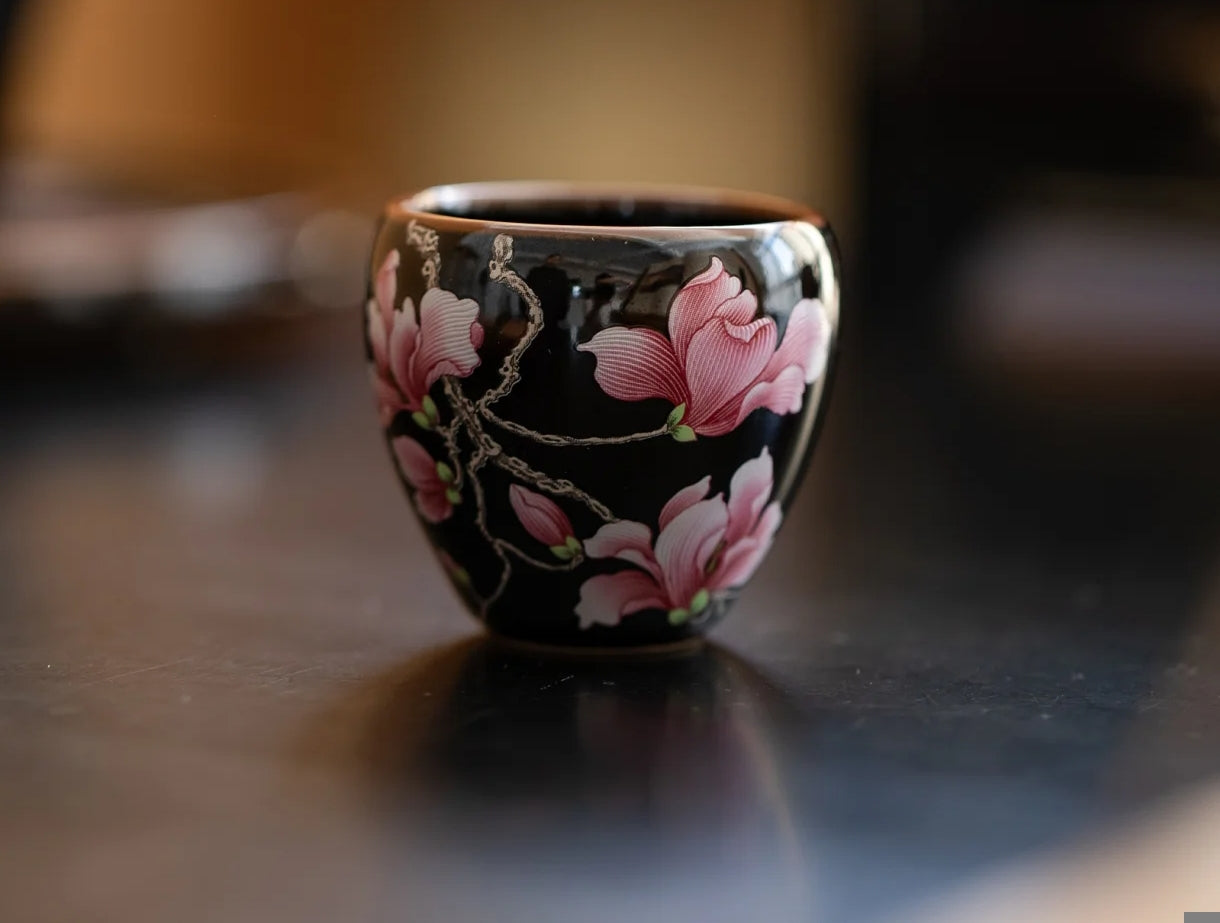 Handveredelte Keramik- Espresso Kaffeetasse / Hand-finished ceramic Espresso coffee cup