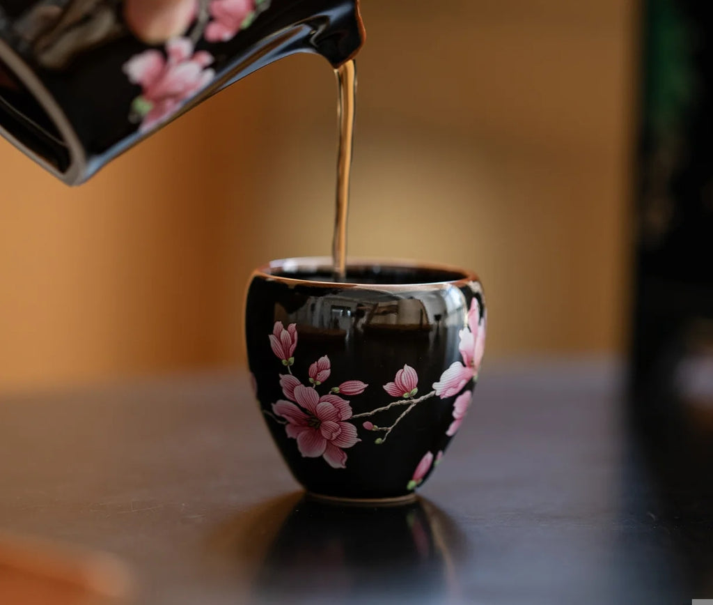 Handveredelte Keramik- Espresso Kaffeetasse / Hand-finished ceramic Espresso coffee cup