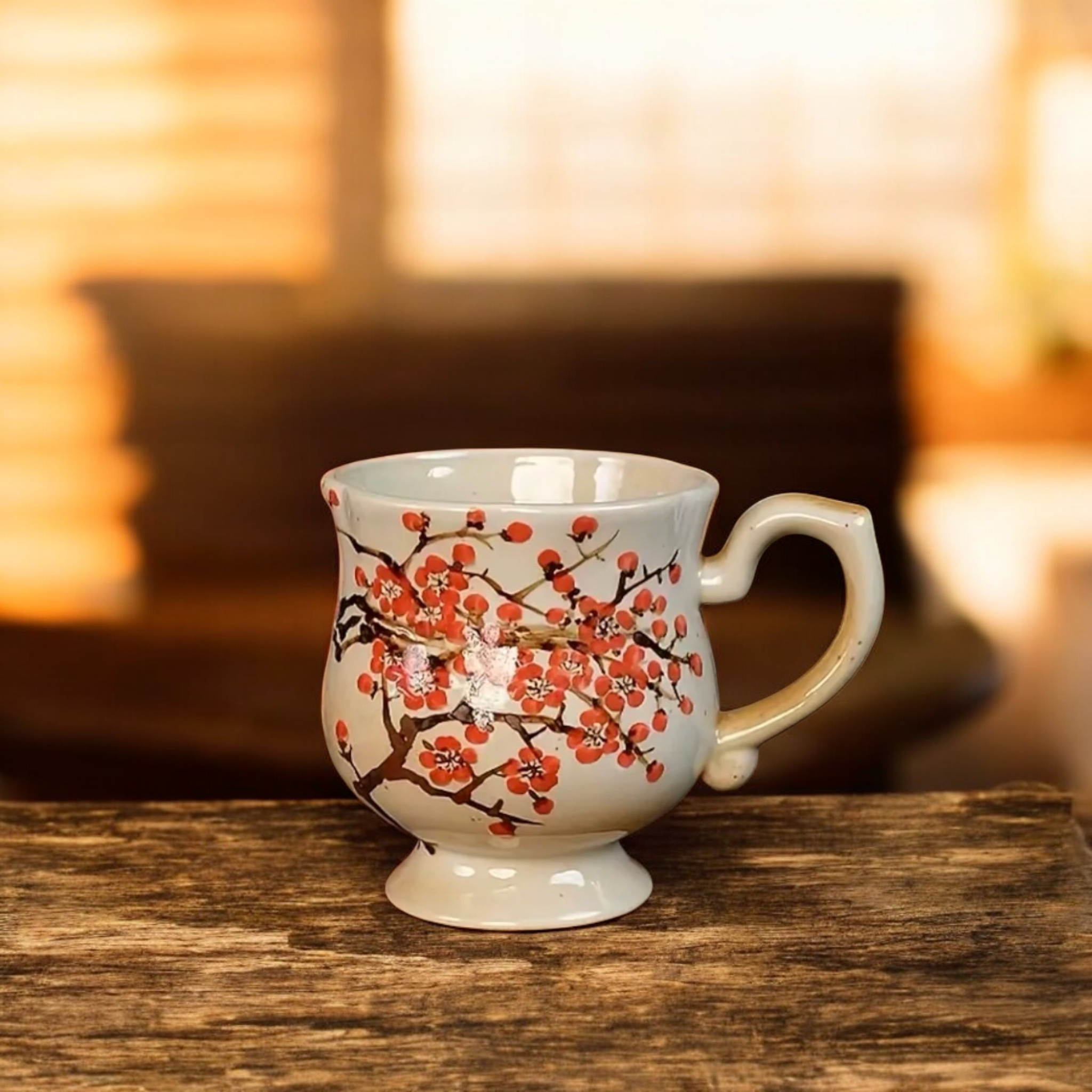 Handveredelte Keramik-Kaffeetasse / Hand-finished ceramic coffee cup