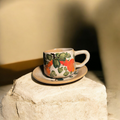 Handveredelte Keramik-Kaffeetasse / Hand-finished ceramic coffee cup